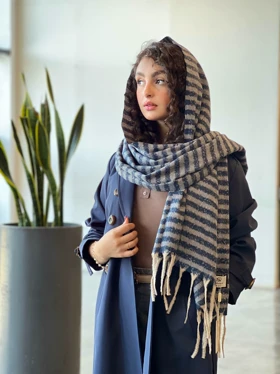 شال زمستانه کاروا