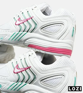 کفش کتانی مردانه و زنانه سفید صورتی سبز NIKE Pegasus 2K5