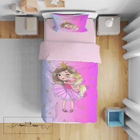 روتختی کودک Girl and unicorn کد 100060