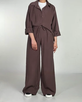 ست شومیز  و شلوار سیلک کد 9000101