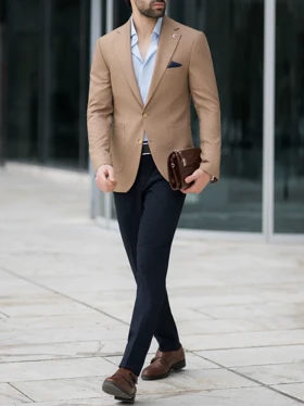 کت دودکمه c243