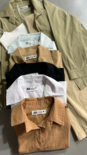 شومیز لینن Zara