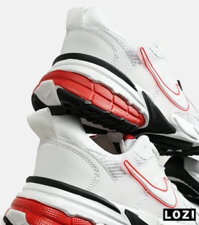 کفش کتانی مردانه و زنانه سفید قرمز Nike cushlon