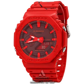 ساعت جیشاک قرمز Casio G-Shock GA-2100-5611R