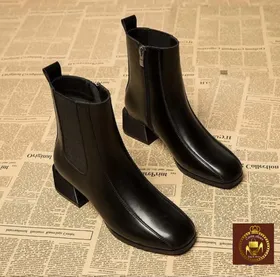 بوت زنانه پاشنه‌دار مدل لیدی