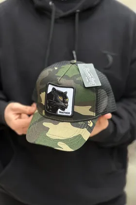 کلاه گورین panther چریکی سبز