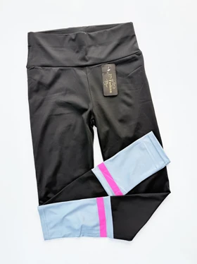 لگ ورزشی فلامنت خط‌دار رنگی