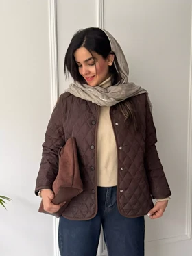 کاپشن زنانه آستردار خاص