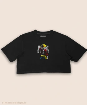 کراپ زنانه طرح ناروتو کد 916