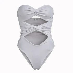 بادی زنانه پپا مدل BooHoo رنگ سفید