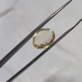 سنگ طبیعی سیترین تراش جواهری کد 2