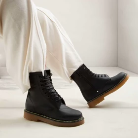 نیم بوت دکتر مارتینز_مشکی مات کد2183