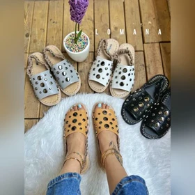 صندل پشت‌کش دکمه‌ای 1135