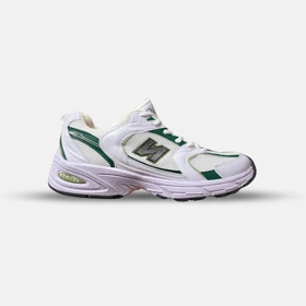 کفش کتانی نیوبالانس سفید سبز new balance 530