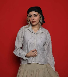 تونیک Pinki 5554 در پنج رنگ (طوسی)