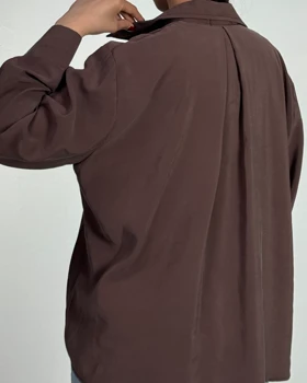 شومیز سیلک پشت پیلی کد 500475