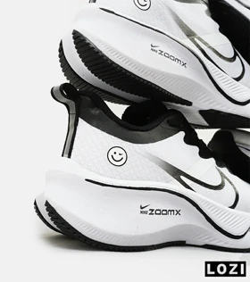 کفش کتانی مردانه و زنانه سفید مشکی NIKE zoom x smiley