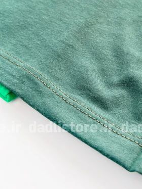 تیشرت نخ پنبه لانگ یقه گرد ساده