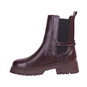 بوت بغل کش سگک دار_مشکی کد 2233