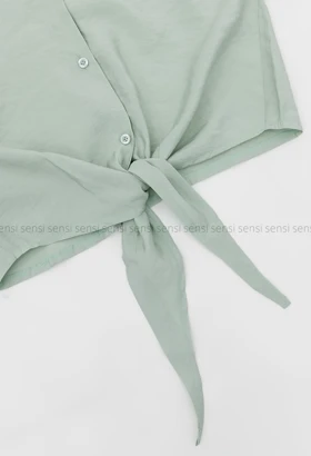 شومیز گره‌ای پری ساده