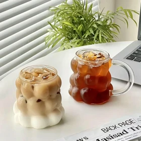 لیوان اسموتی حبابی/ pa97