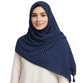 شال طرح خال‌خال زنانه - 39251305