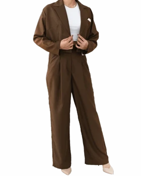 ست کت کراپ و شلوار