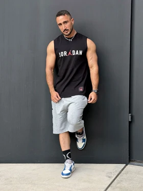 رکابی ورزشی حلقه‌ای JORDAN مشکی