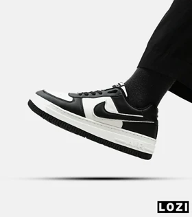 کفش کتانی بزرگ پا مشکی سفید نایک NIKE AIR FORCE
