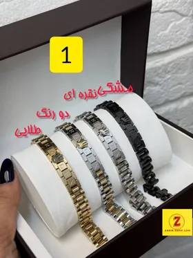 دستبند رولکس مردانه استیل