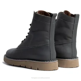 بوت پارتیزان گازولین طوسی شبرو - GAAZOLIN Partisan Boots Under Cover W