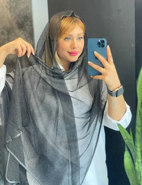 شال توری نیل کد : L206