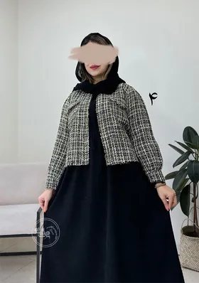 ست پیراهن مانتویی و کت