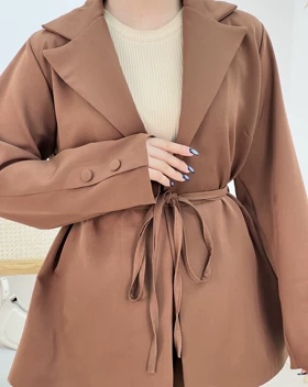 کت و شلوار بنددار طناز(23) کد:4998