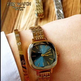 ساعت عقربه ای زنانه مربع برند Daniel Wellington