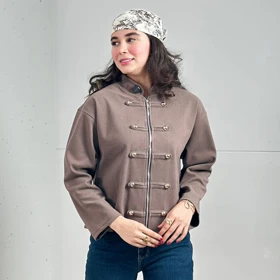 کت فوتر ناپلئونی زنانه اچ اند اچ