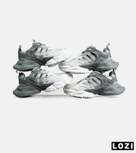 کفش کتانی مردانه و زنانه سفید طوسی ADIDAS performance x9000l4