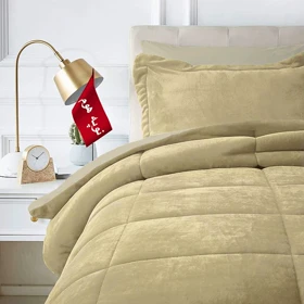 روتختی مینیمال کتان مخمل طرح مربع