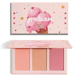 پالت رژگونه سه رنگ شیگلم مدل Sweet Cheeks Blush Trio