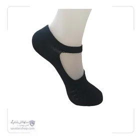 جوراب کالج بنددار دخترانه طرح قلب برجسته