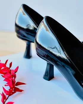 کفش پلیسه ورنی