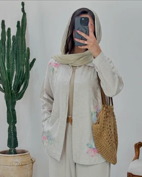 شومیز لینن ترک