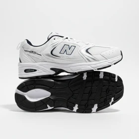 کفش کتانی نیوبالانس 530 نقره ای سرمه ای بزرگ پا کد 294964