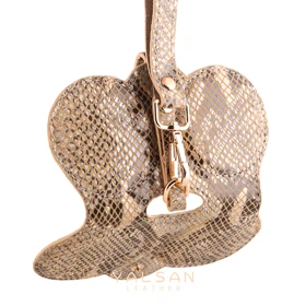 کاور عینک چرم یلسان مدل مدیس کد 116-RTL (کرم)