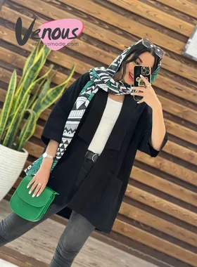 مانتو یقه آرشال پشت پیله