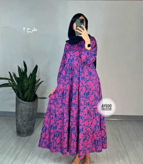 پیراهن طرحدار مزونی48