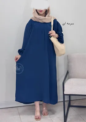 پیراهن آستین لبه تور