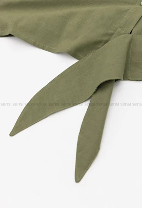 شومیز باکسی جلو گره