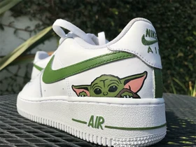 کفش اسپرت نایک ایرفورس مدل air force طرح Baby Yoda nike کد 143194