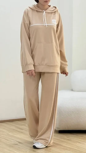 ست هودی وشلوار میومیو